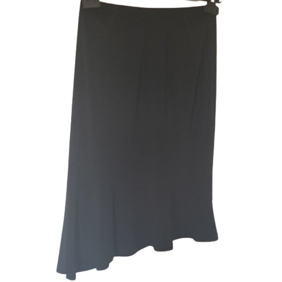 H&M Current pull on black midi skirt size Small - Picture 4 of 5